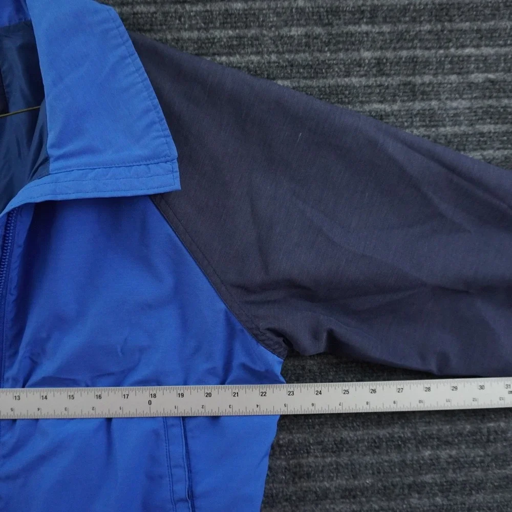 The North Face Windbreaker Mens Large Blue Vintage 80s USA Made Talon Zip